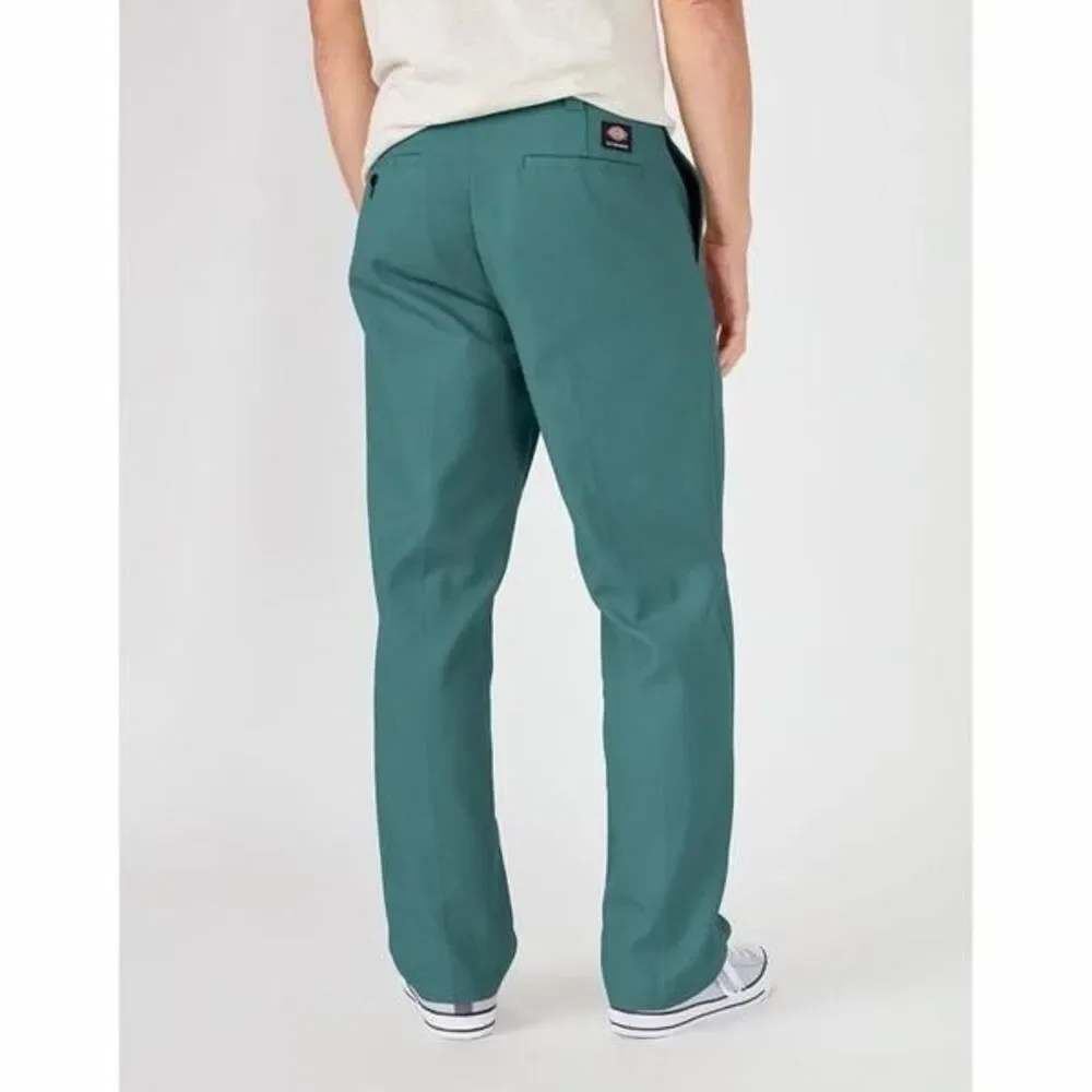 NWT Dickies Skateboarding Regular Fit Twill Pants 36x34 Green Workwear Chino Ska - Picture 2 of 8